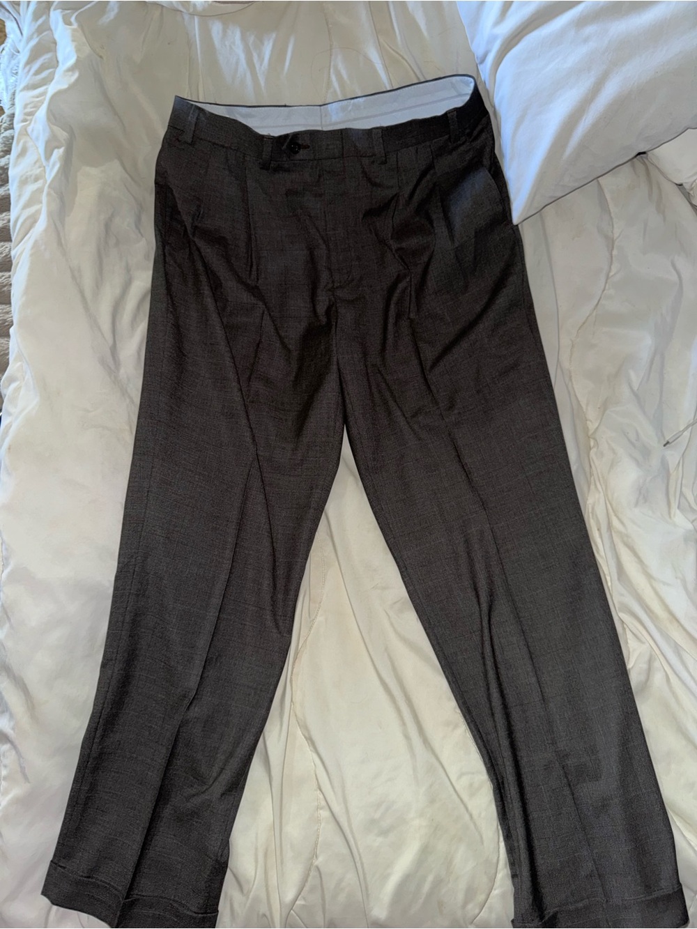 Ralph Lauren Men's Charcoal Dress Pants 36”x32”